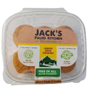 Lemon Paleo Cookies pack