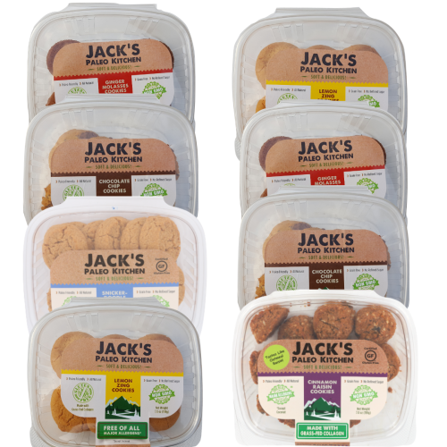 Jack's Paleo Cookies Subscription 8-pack *Save 12%