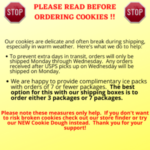 Jack's cookies policy and guideline
